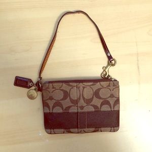 Coach wristlet